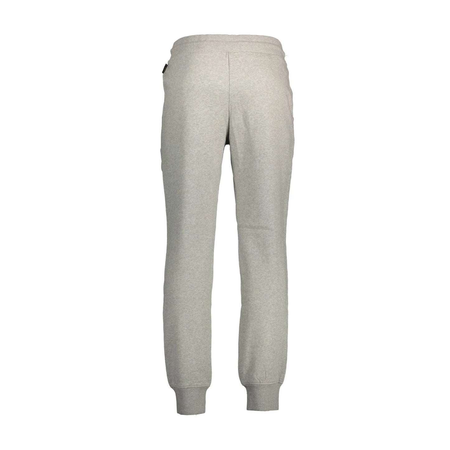 Napapijri Pantaloni Uomo Grigio Stampa Logo - vista 2