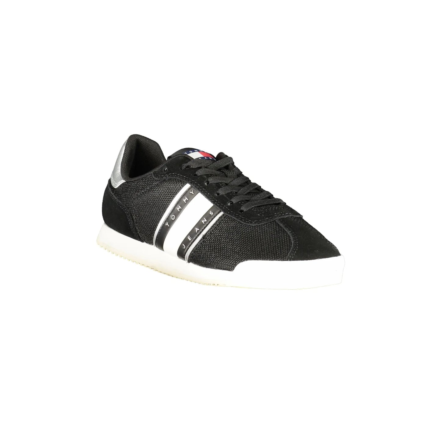 TOMMY HILFIGER Scarpe Sneakers Donna Nere con Dettagli a Contrasto nero - vista 2