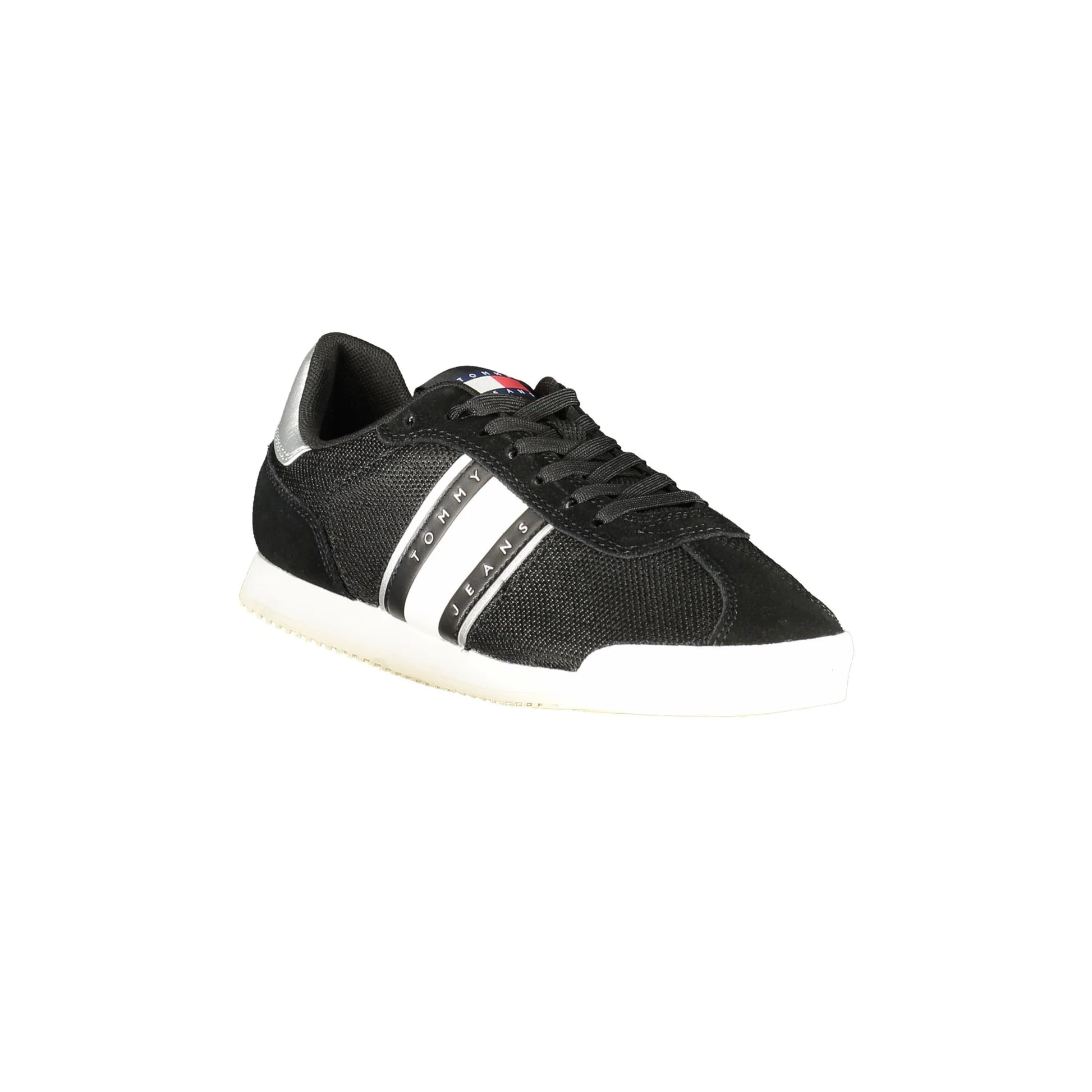 TOMMY HILFIGER Scarpe Sneakers Donna Nere con Dettagli a Contrasto nero - vista 2