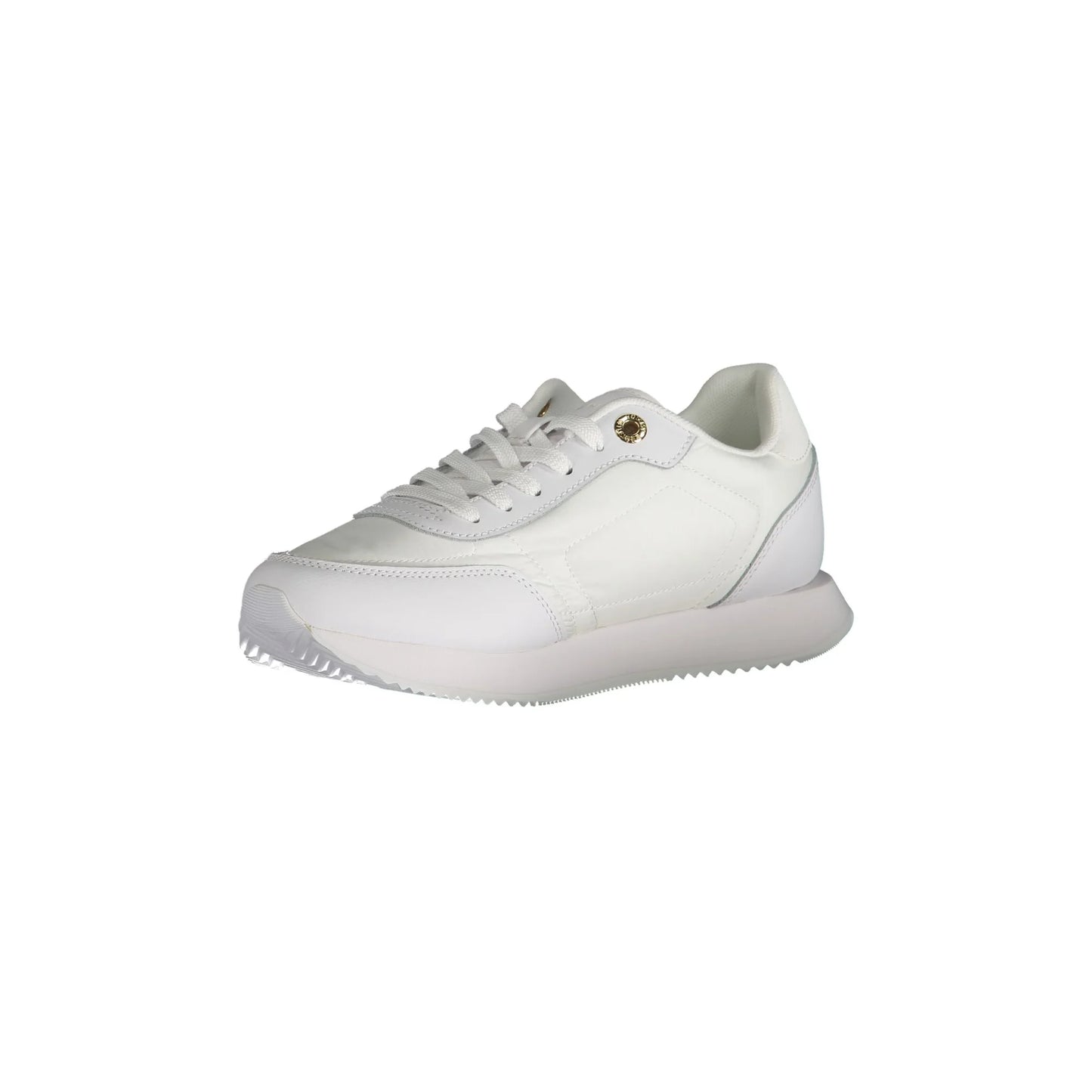 TOMMY HILFIGER Calzatura Sportiva Donna Bianca con Dettagli a Contrasto Sneakers bianco - vista 3