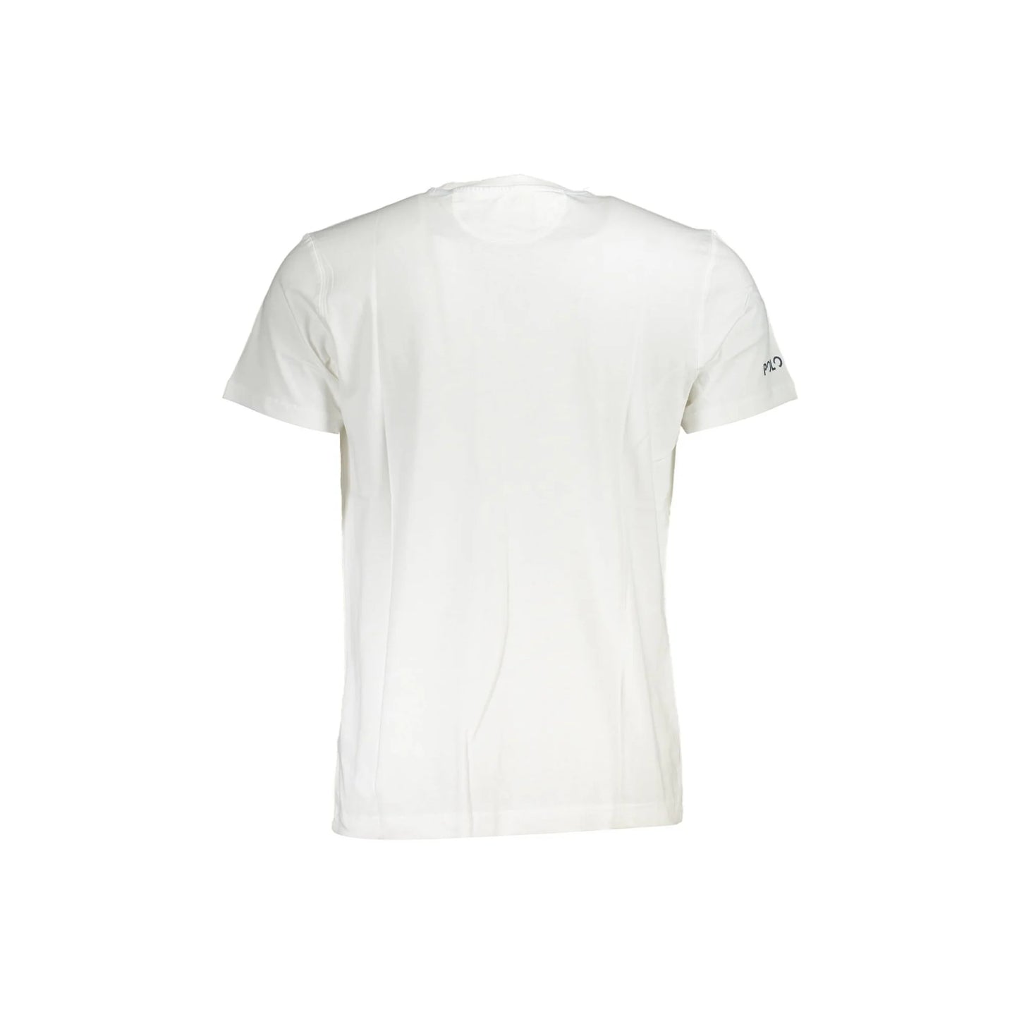 La Martina T-Shirt Maniche Corte Uomo Bianca Stampa Logo bianco - vista 2