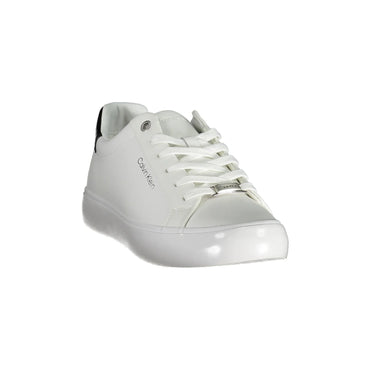 CALVIN KLEIN Sneakers Donna Bianche con Dettagli a Contrasto bianco - vista 2