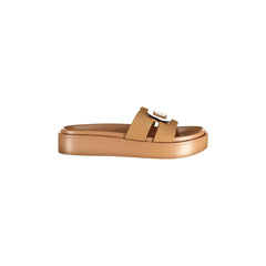 Laura Biagiotti Sandali Sandali Donna Beige Logo