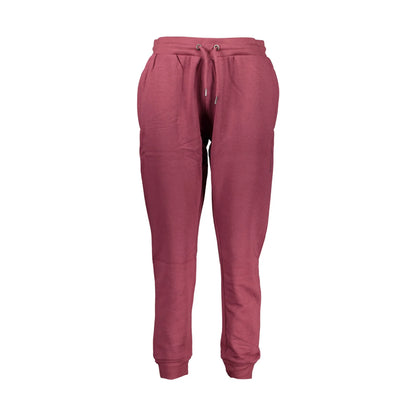 Cavalli Class Pantaloni Tuta Uomo Viola Felpato Ricamo Logo donna - foto prodotto