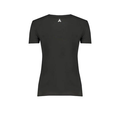 PATRIZIA PEPE T-SHIRT MANICHE CORTE DONNA NERO