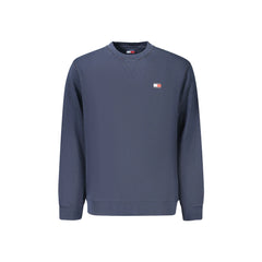 Tommy Hilfiger Felpa Maniche Lunghe Senza Zip Uomo Blu Ricamo