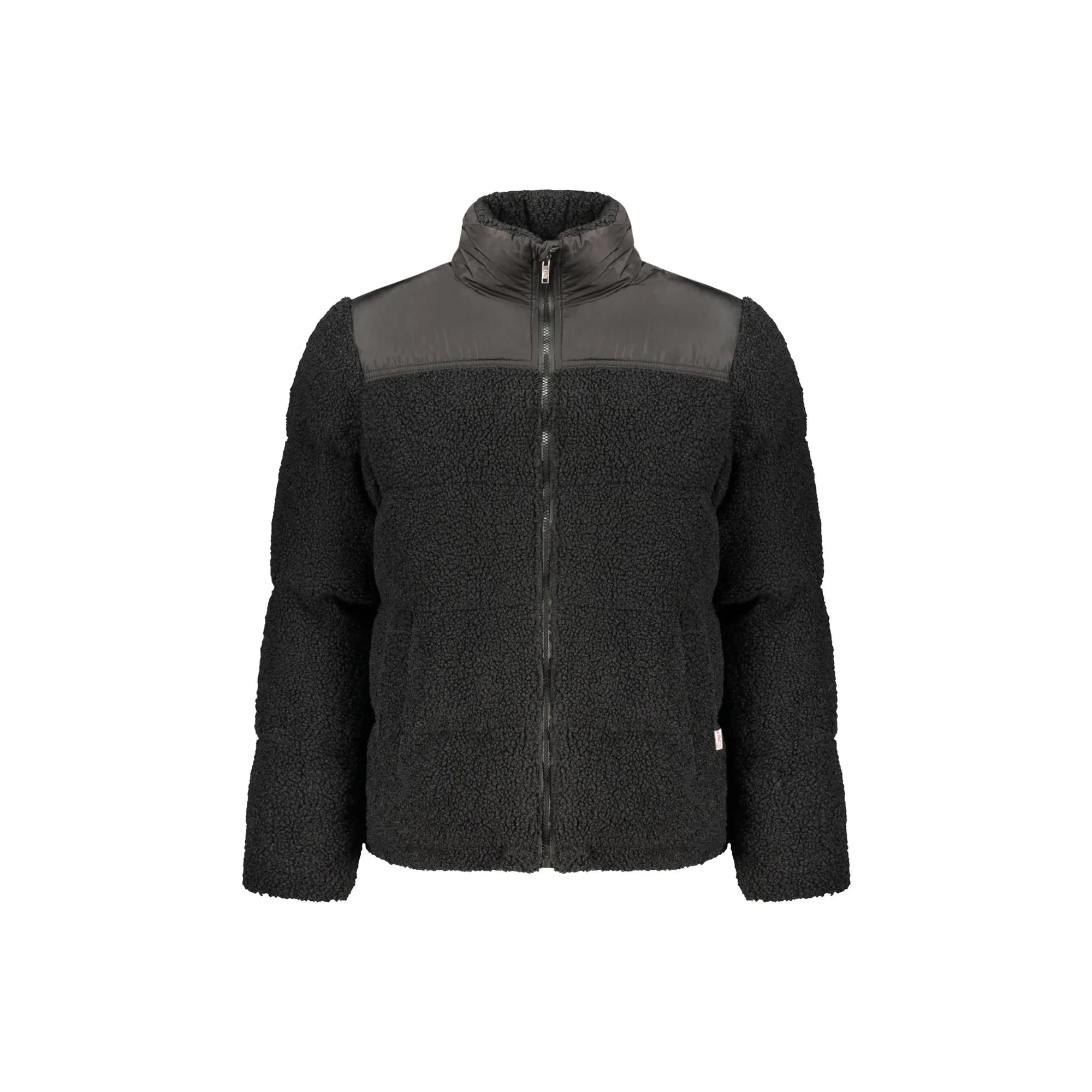 Rifle Giubbotto Maniche Lunghe Uomo Nero Zip Logo Giubbotti e Giacche - foto prodotto