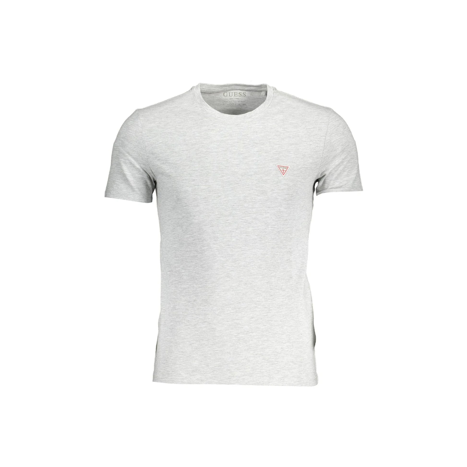 Guess Jeans T-Shirt Maniche Corte Uomo Grigia Logo Grigio - foto prodotto