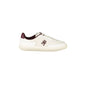 TOMMY HILFIGER Scarpe Sportive Donna Beige con Dettagli Marroni e Ricamo Sneakers - foto prodotto