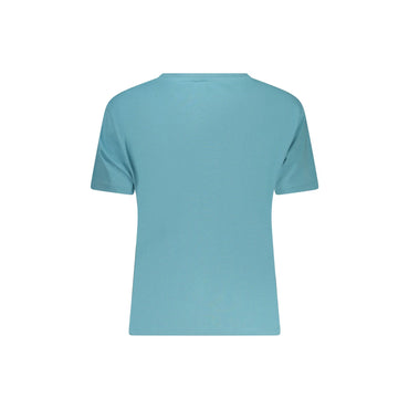 FREDDY T-SHIRT MANICHE CORTE DONNA AZZURRO