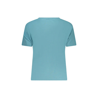 FREDDY T-SHIRT MANICHE CORTE DONNA AZZURRO