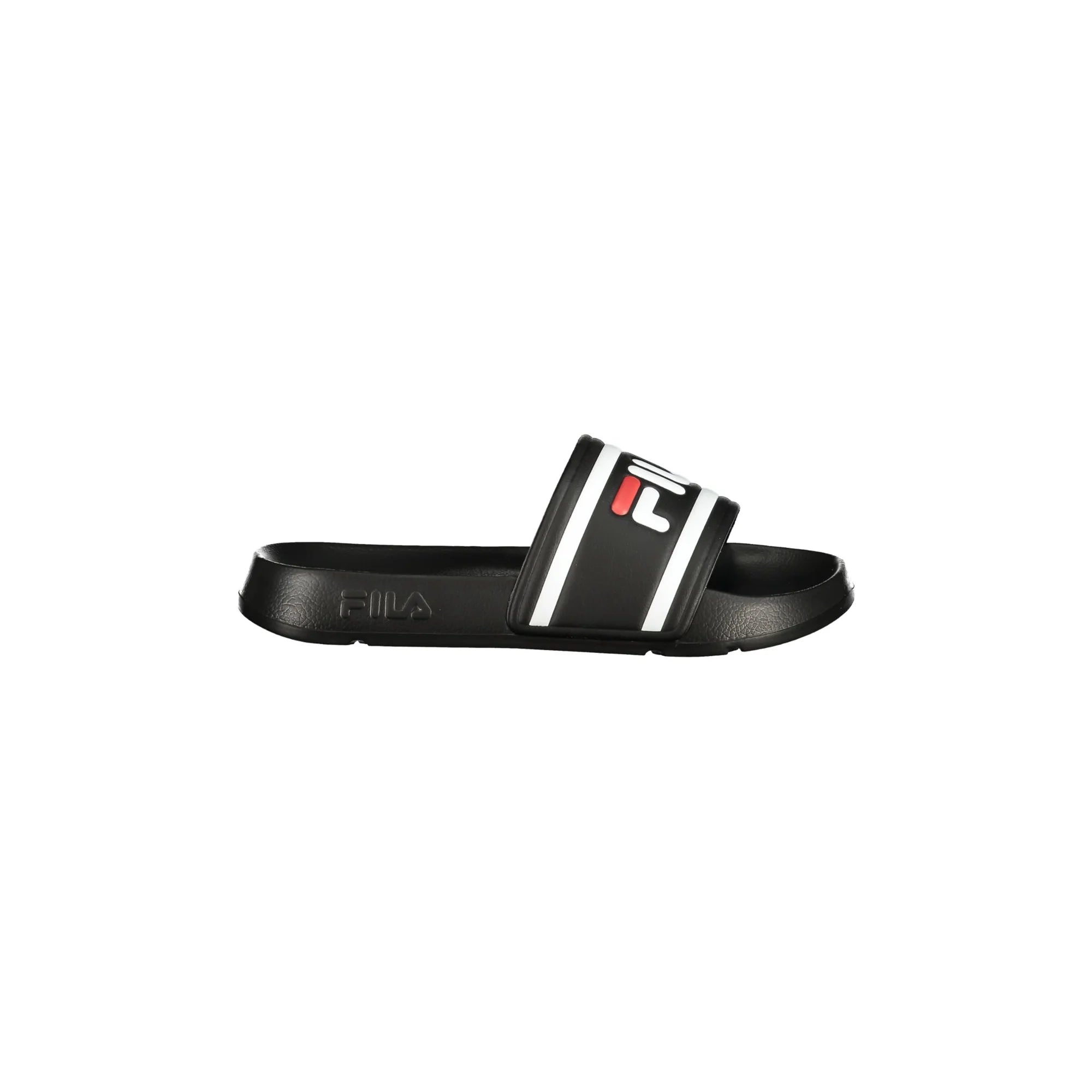 FILA Ciabatte Donna Nere Morro Bay con Logo a Contrasto Nero - foto prodotto
