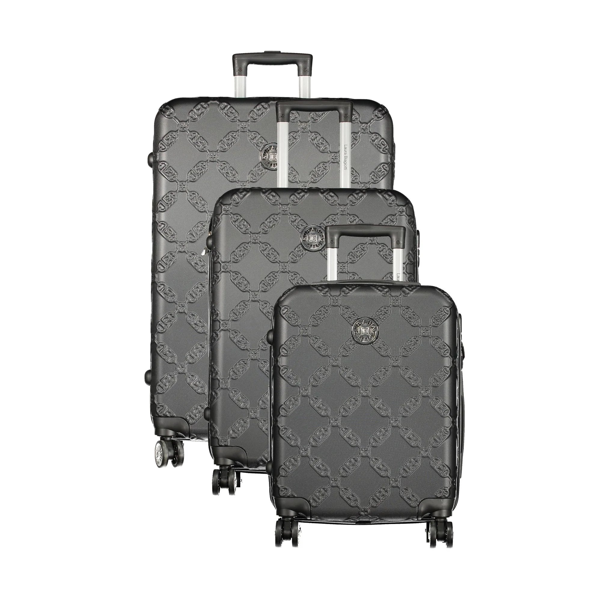 LAURA BIAGIOTTI TROLLEY GRANDE DONNA NERO