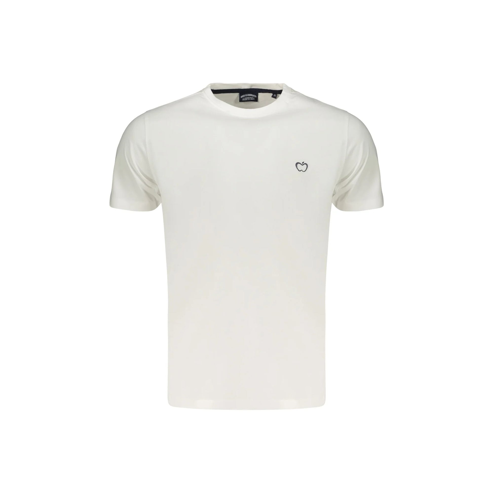 BACI&ABBRACCI T-SHIRT MANICHE CORTE UOMO BIANCO
