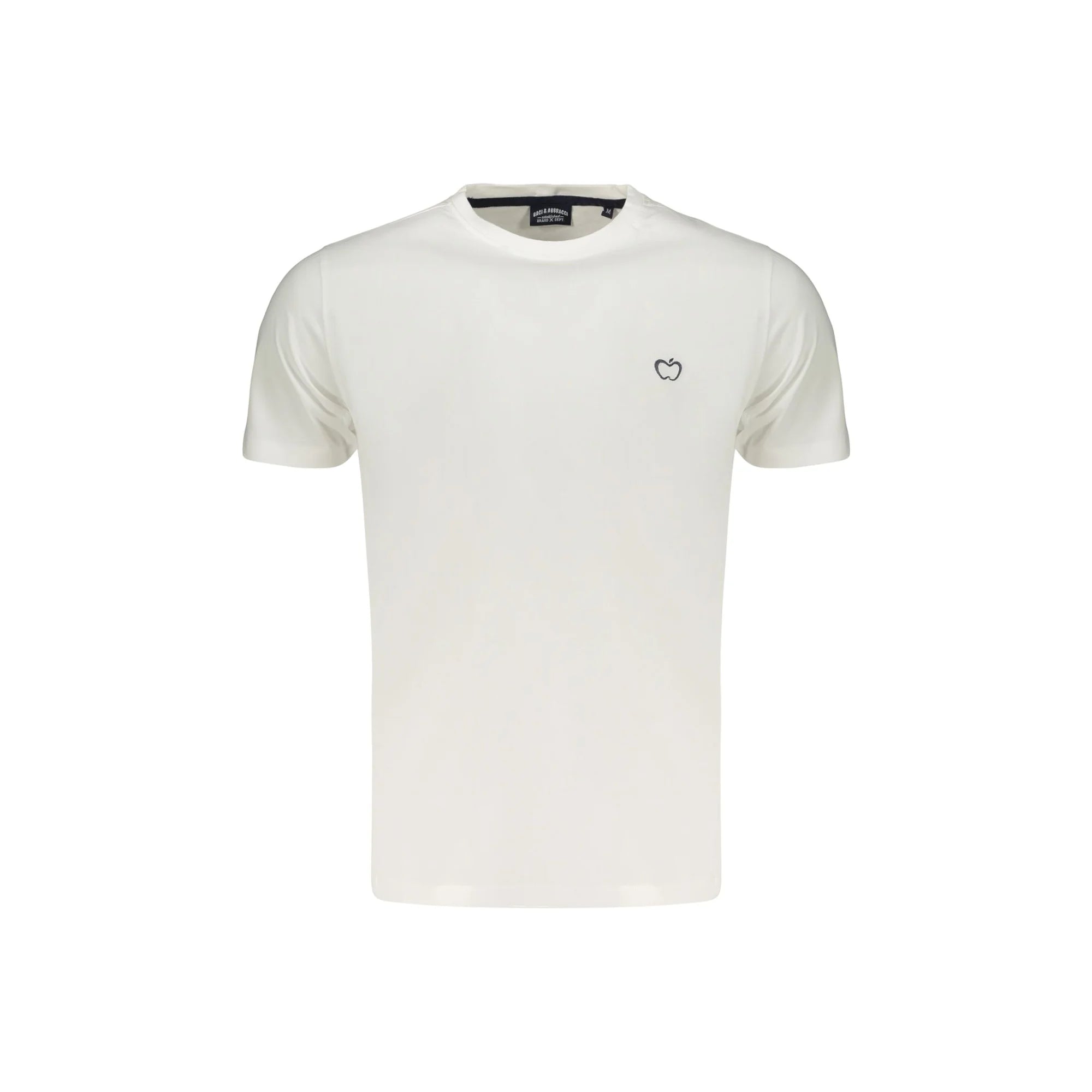 BACI&ABBRACCI T-SHIRT MANICHE CORTE UOMO BIANCO