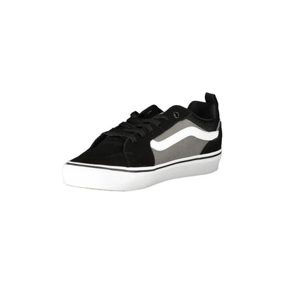 Vans Sneakers Uomo Nere Dettagli a Contrasto Logo nero - vista 3