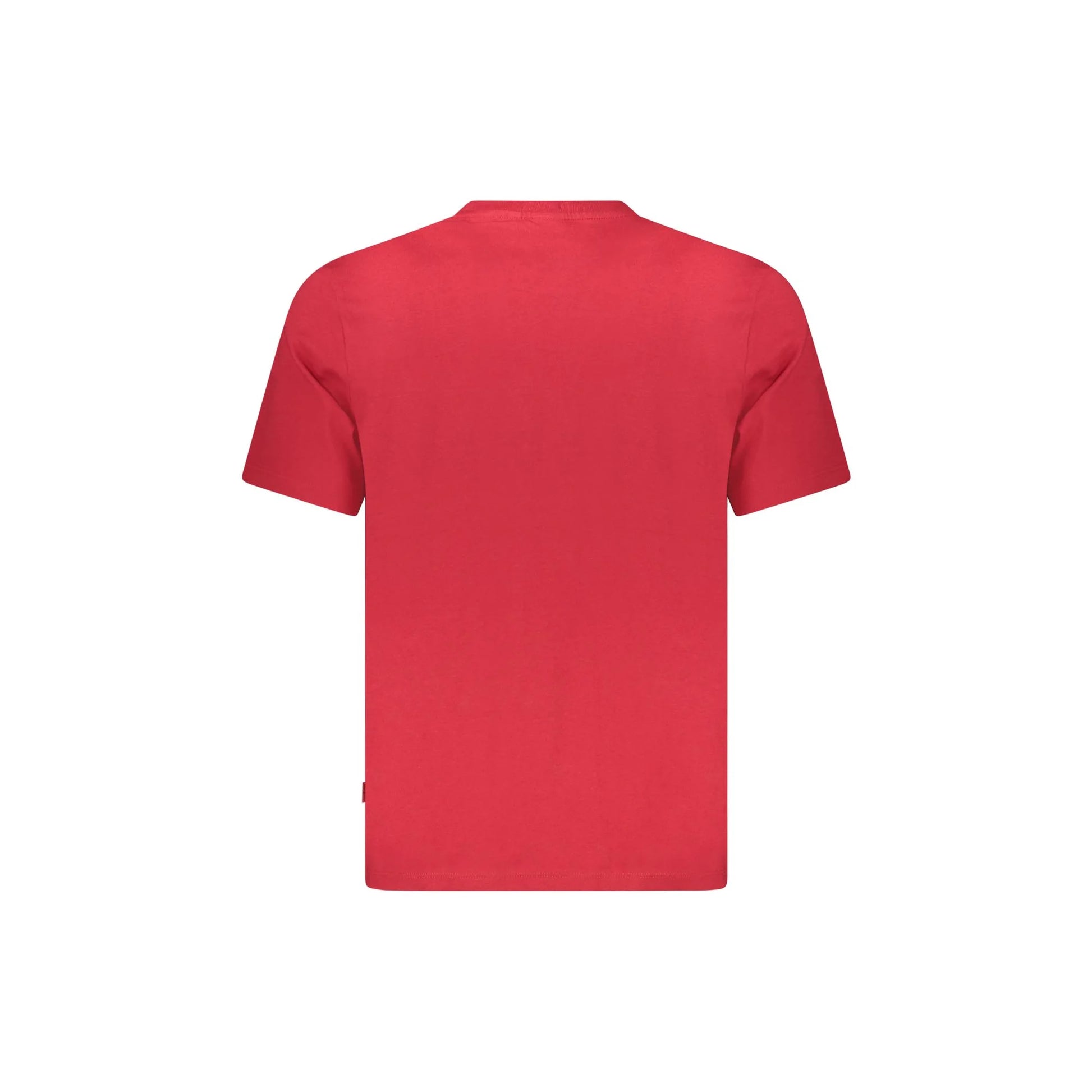 Pepe Jeans T-Shirt Maniche Corte Uomo Rossa Ricamo rosso - vista 2