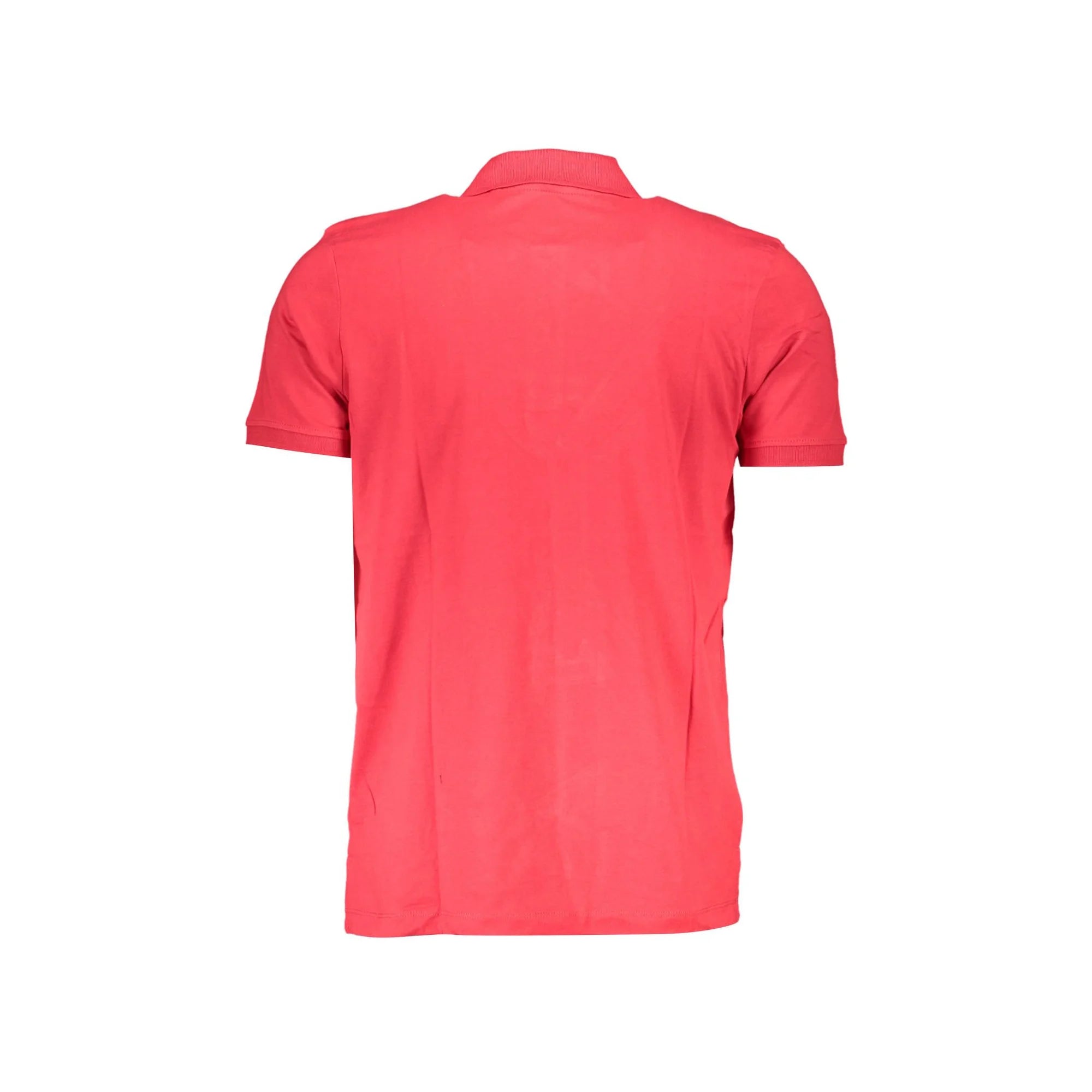 Gian Marco Venturi Polo Maniche Corte Uomo Rossa Ricamo rosso - vista 2