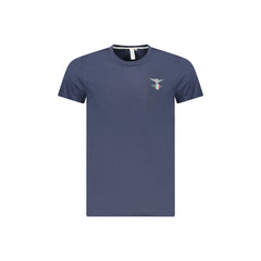 Accademia Militare T-Shirt Maniche Corte Uomo Blu Stampa