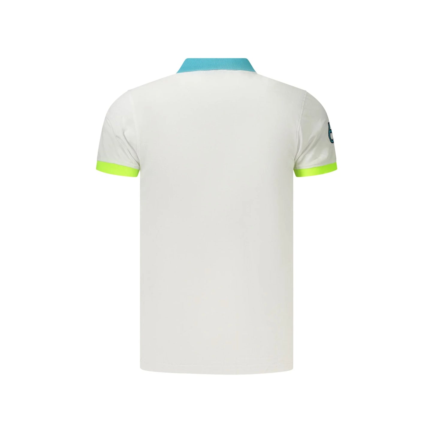 NORWAY 1963 POLO MANICHE CORTE UOMO BIANCO