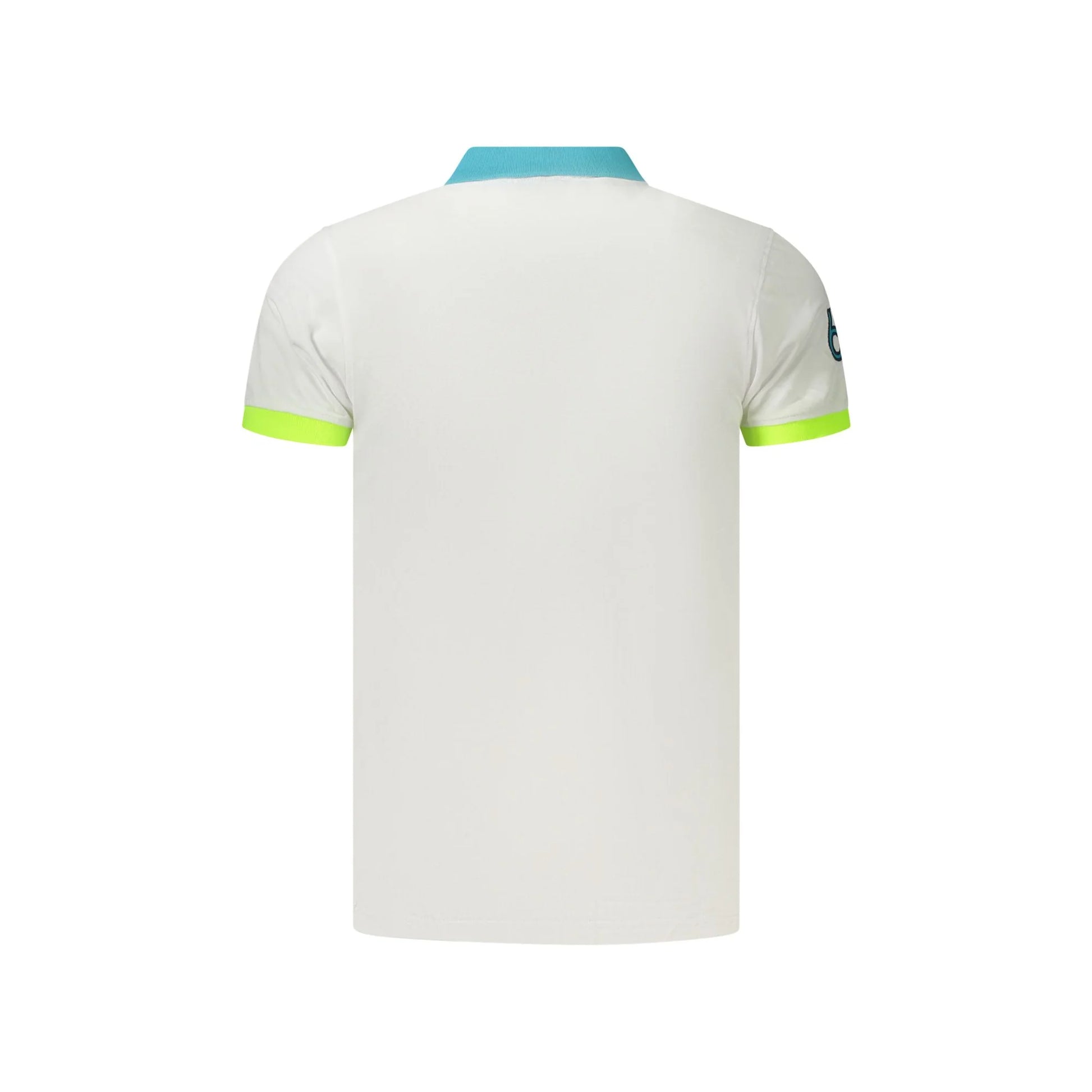 NORWAY 1963 POLO MANICHE CORTE UOMO BIANCO