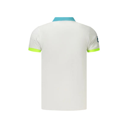 NORWAY 1963 POLO MANICHE CORTE UOMO BIANCO
