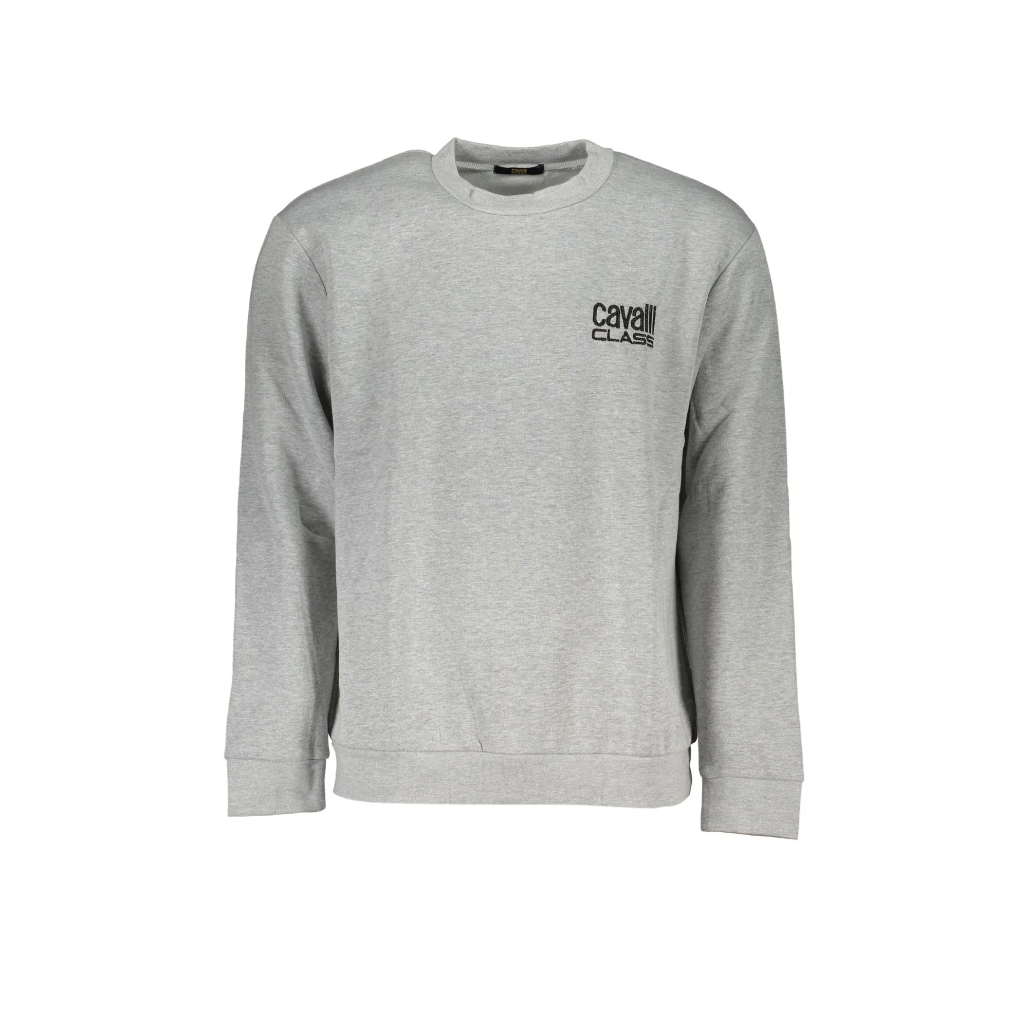 CAVALLI CLASS FELPA SENZA ZIP UOMO GRIGIO