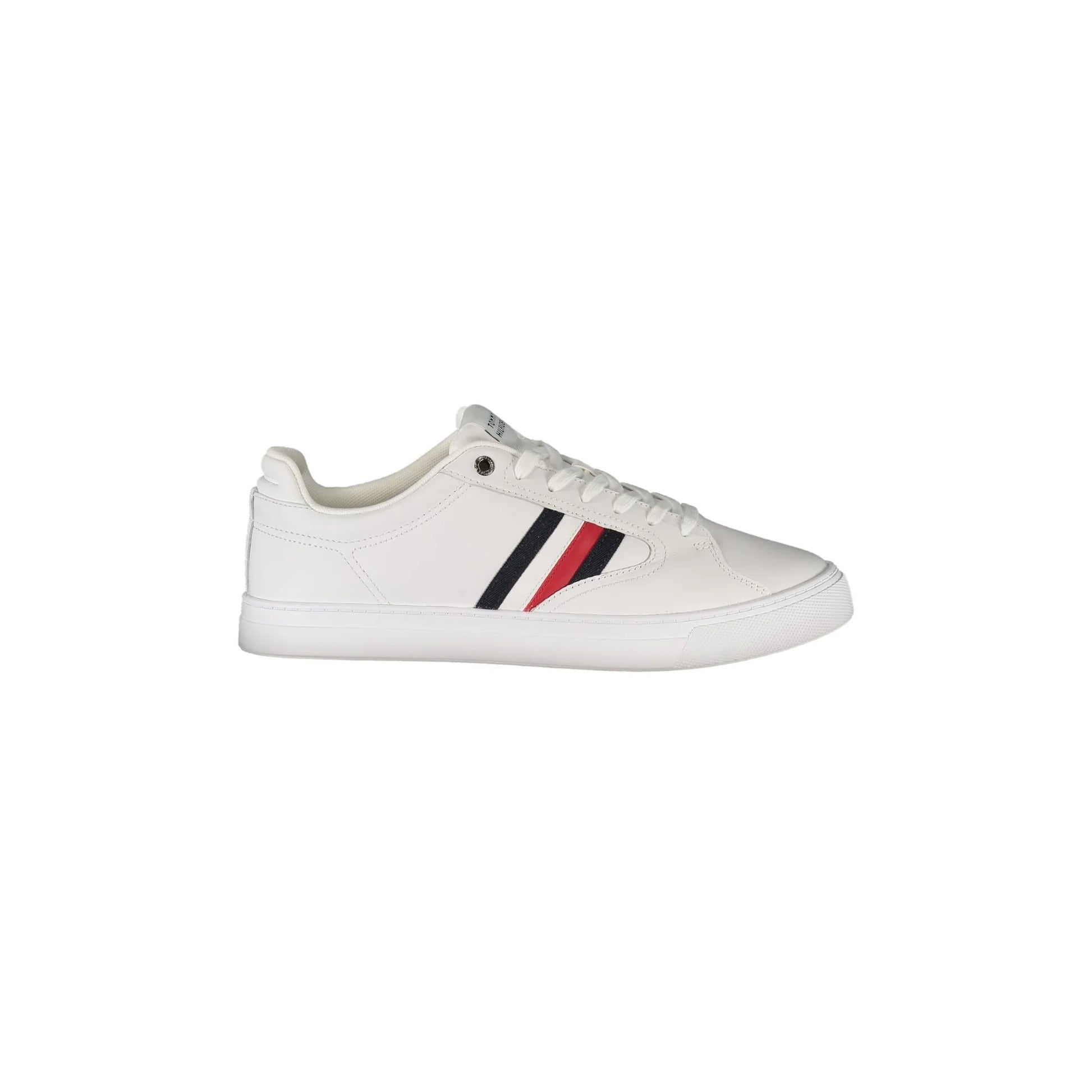TOMMY HILFIGER Sneakers Uomo Bianche con Lacci e Plantare Removibile Bianco - foto prodotto