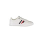 TOMMY HILFIGER Sneakers Uomo Bianche con Lacci e Plantare Removibile Bianco - foto prodotto