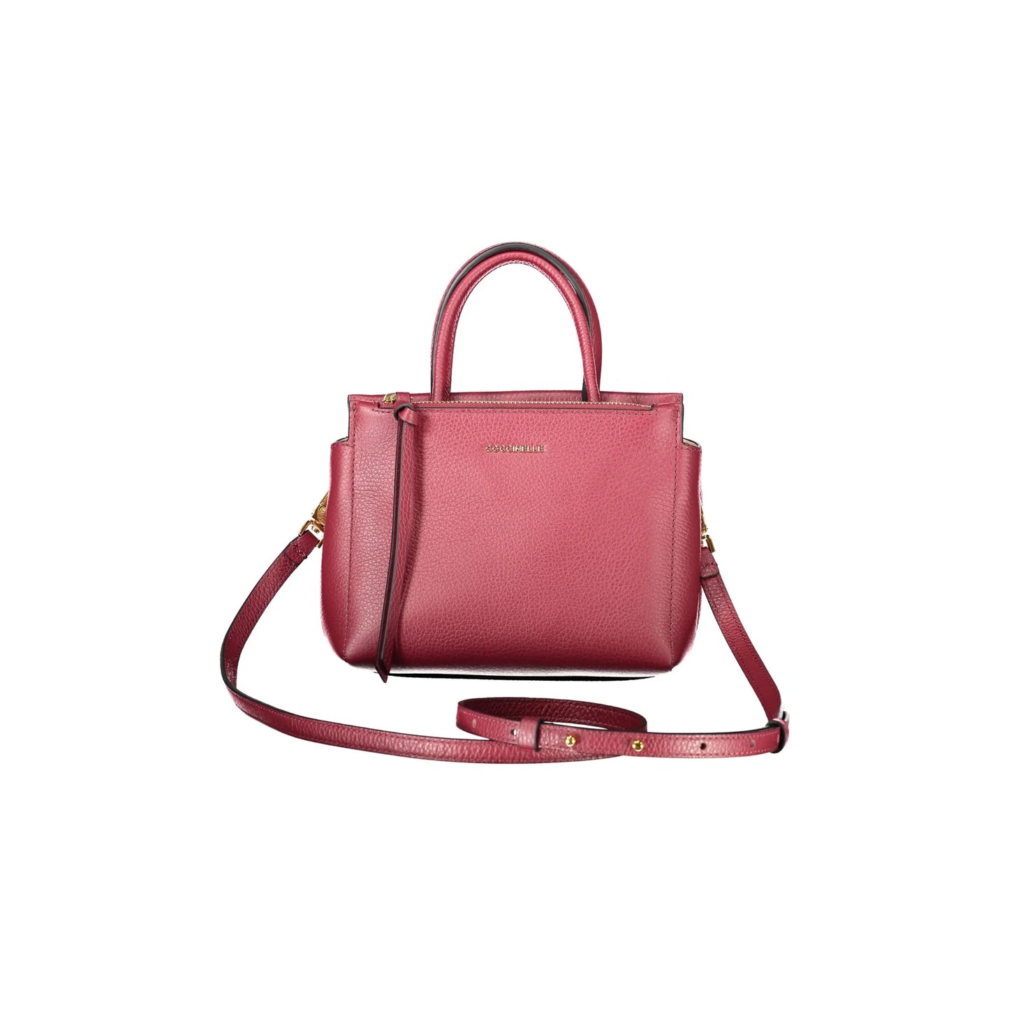 Coccinelle Borsa Donna Viola Arlettis Manici Tracolla Pelle Zip Logo Borse - vista 2