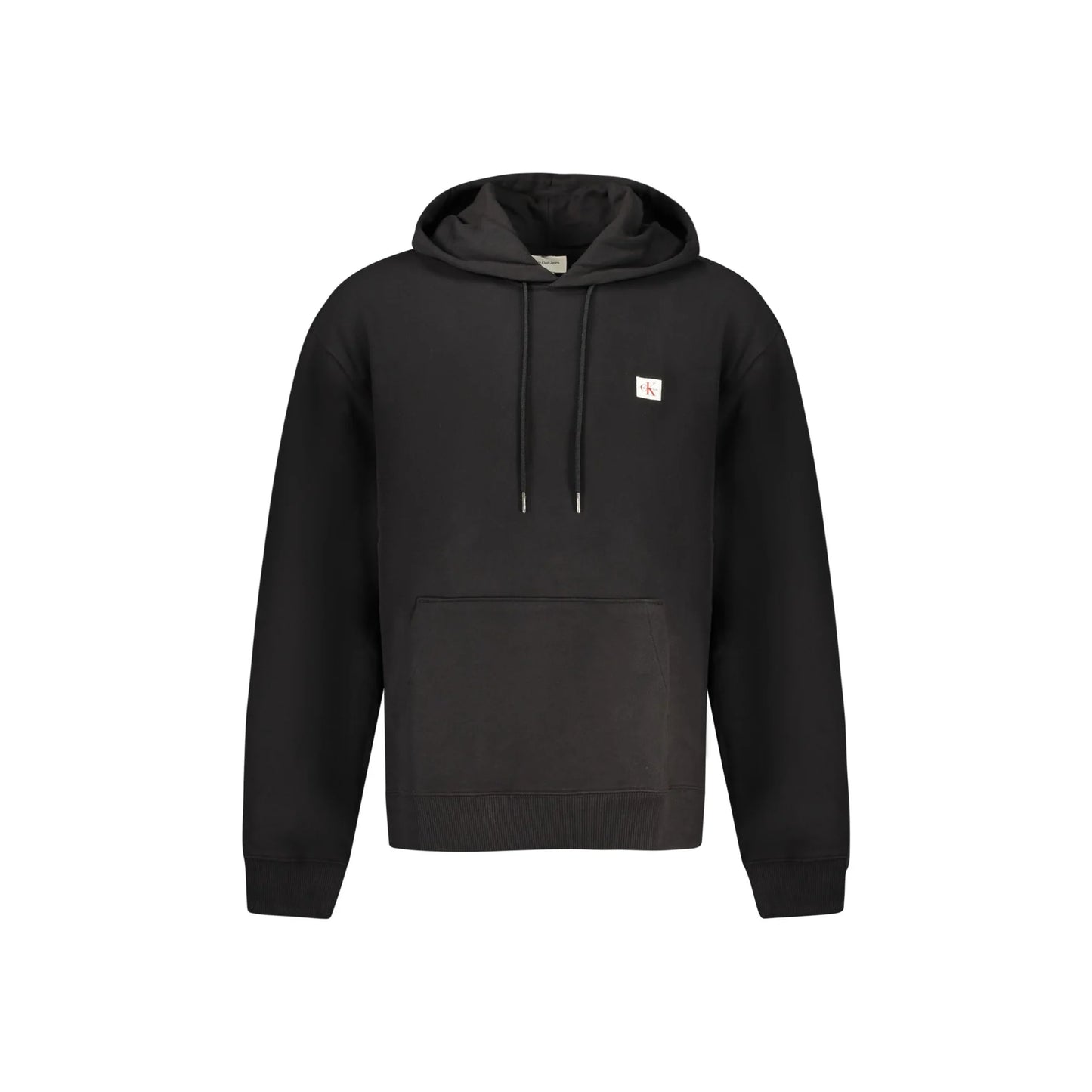 Calvin Klein Felpa Maniche Lunghe Uomo Nera Logo Felpe Nero - foto prodotto