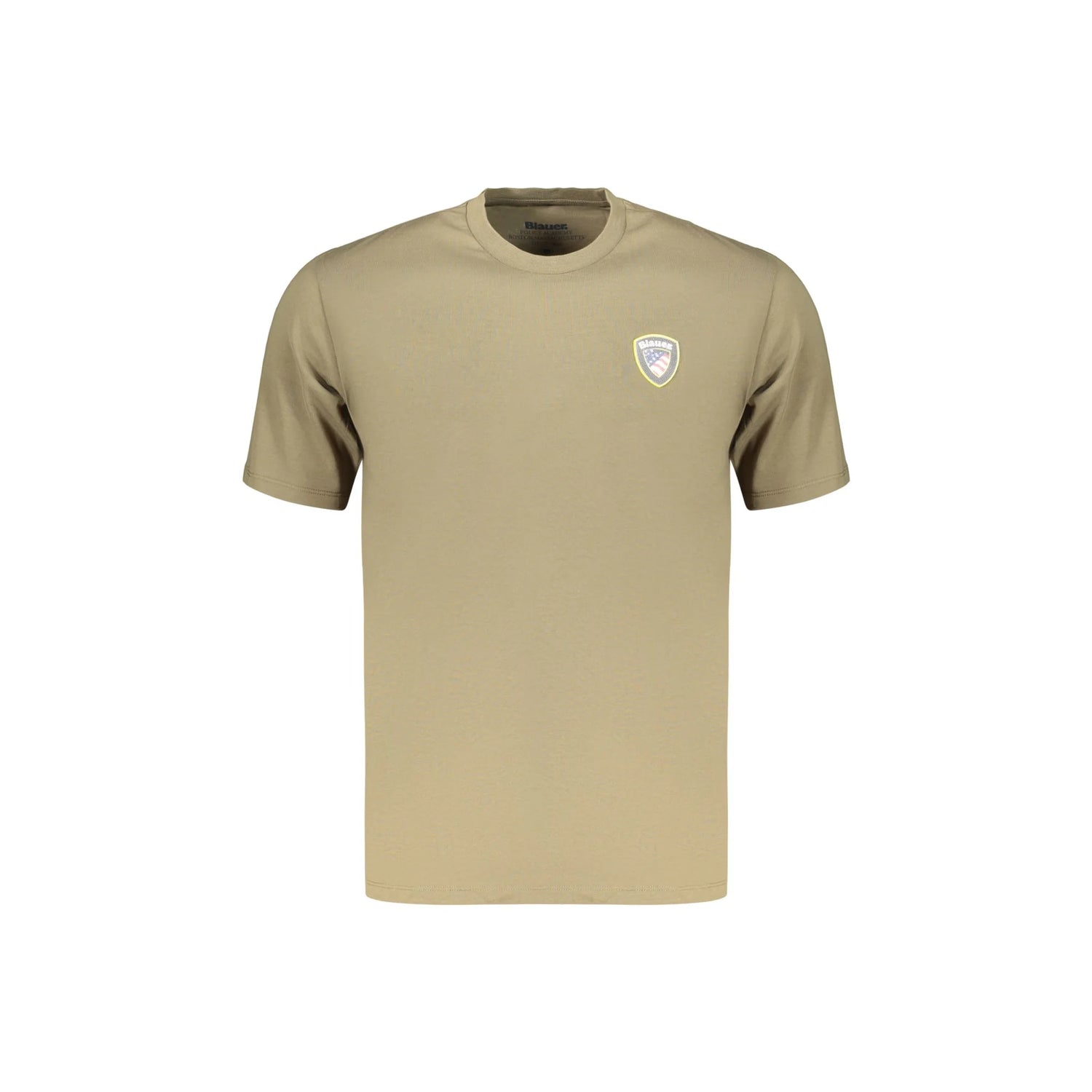 BLAUER APPAREL T-SHIRT MANICHE CORTE UOMO VERDE