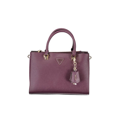 GUESS JEANS Borsa Donna BRYNLEE Viola con Tracolla e 2 Manici Borse - foto prodotto