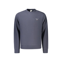 Accademia Militare Felpa Maniche Lunghe Uomo Blu Ricamo Aquila
