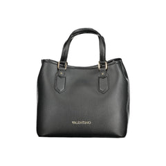 Valentino Bags Kabelka s ramenním popruhem pro ženy černá s logem