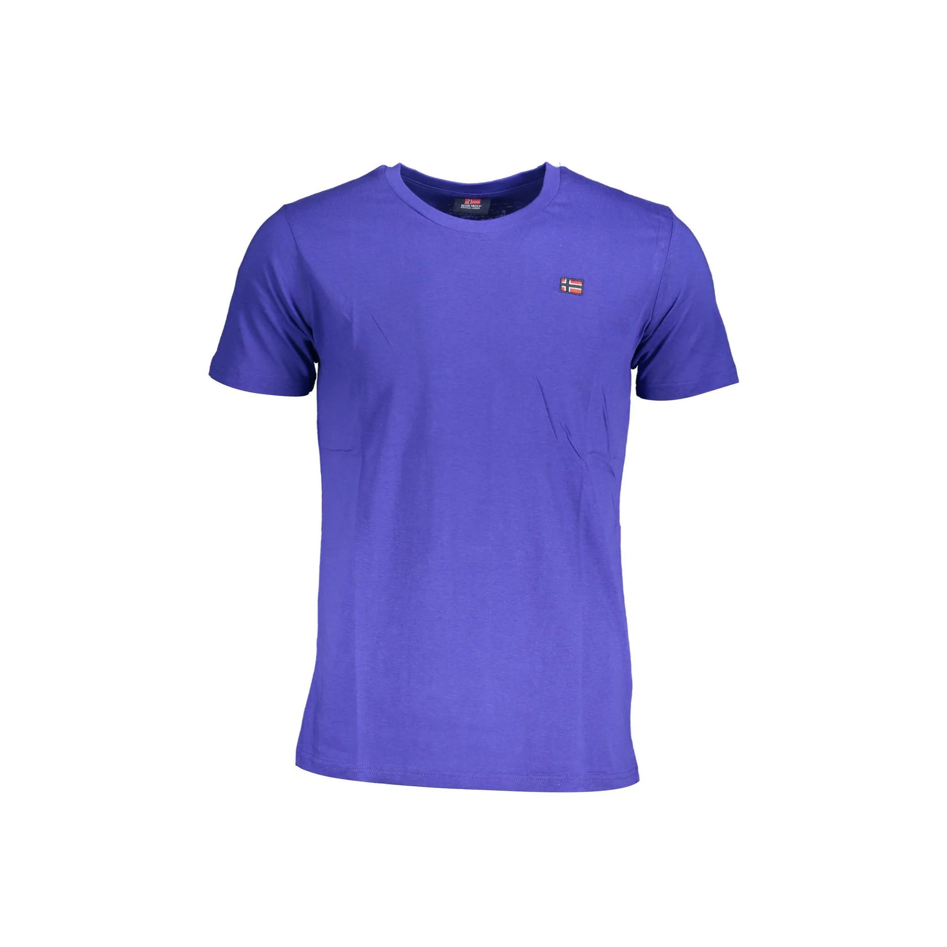 Norway 1963 T-Shirt Uomo Blu Girocollo Cotone Logo - foto prodotto