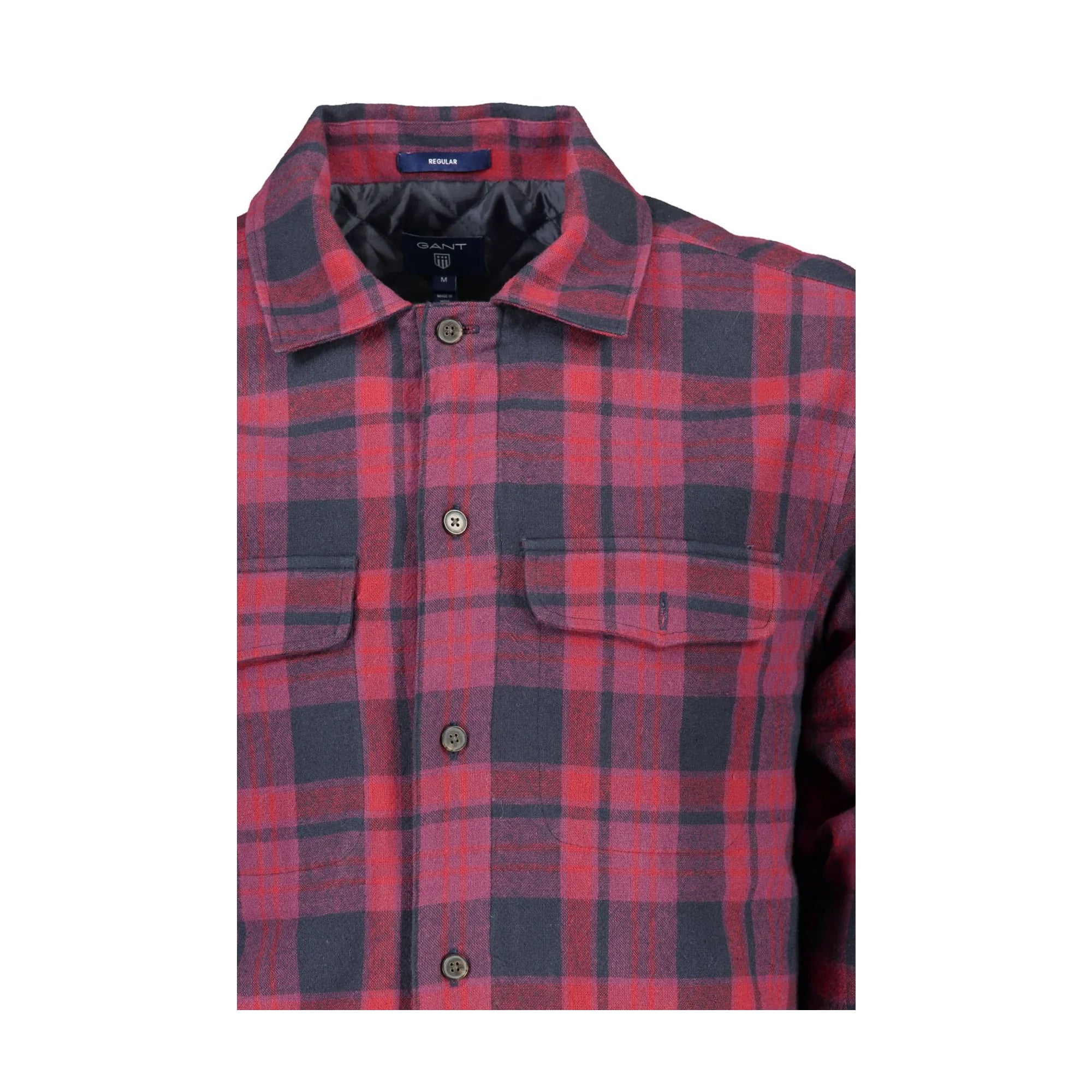GANT CAMICIA MANICHE LUNGHE UOMO VIOLA