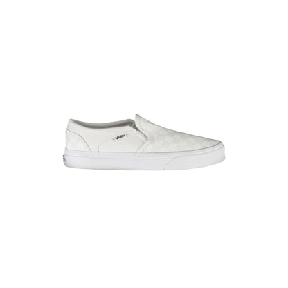 Vans Sneakers Donna Bianche Elastico Logo Bianco - foto prodotto