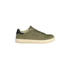 Gas Sneakers Men Green Embroidery