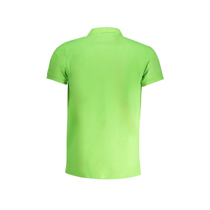 Norway 1963 Polo Maniche Corte Uomo Verde Ricamo - vista 2