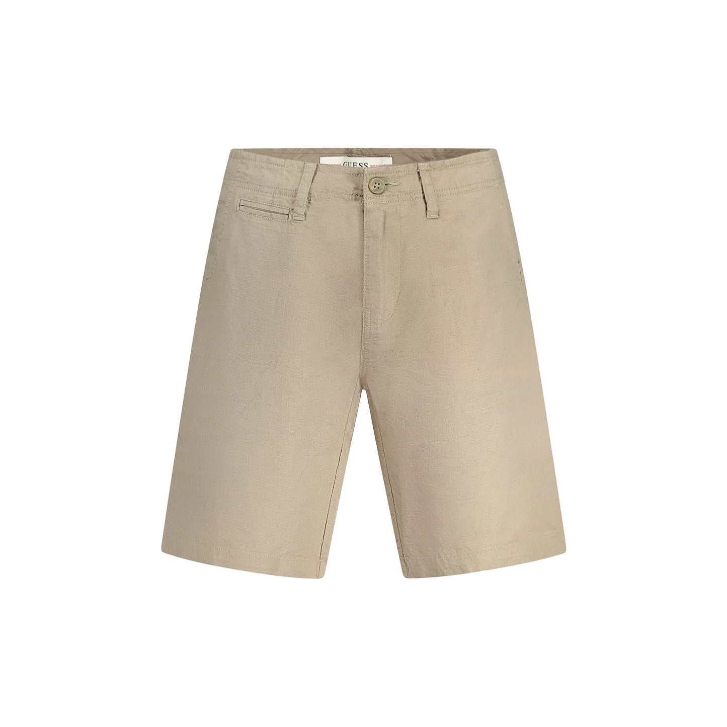 Guess Jeans Short Bermuda Uomo Marrone Logo Pantaloni - foto prodotto