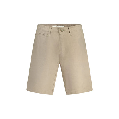 Guess Jeans Short Bermuda Uomo Marrone Logo Pantaloni - foto prodotto