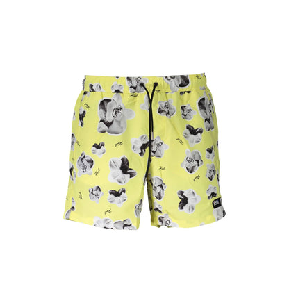 Karl Lagerfeld Beachwear Costume da Mare Uomo Giallo Logo - foto prodotto