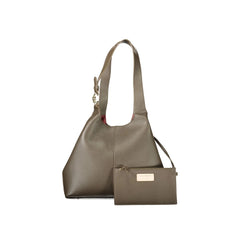 Coccinelle Pochette Donna Marrone Logo