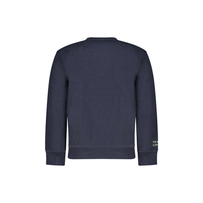 North Sails Felpa Bambino Blu Girocollo Felpata Logo Felpe unisex - vista 2