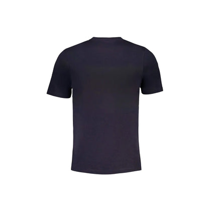 Gian Marco Venturi T-Shirt Maniche Corte Uomo Blu Ricamo - vista 2