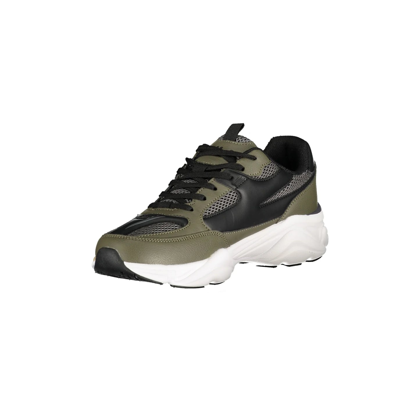 Fila Sneakers Uomo Verde Stampa Logo - vista 3