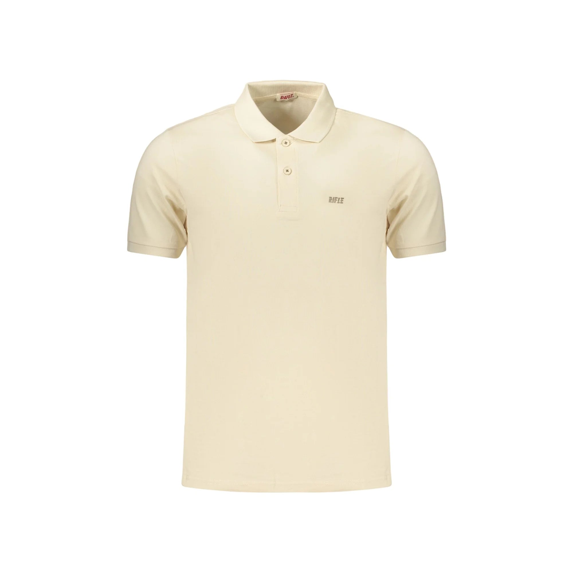 RIFLE POLO MANICHE CORTE UOMO BEIGE