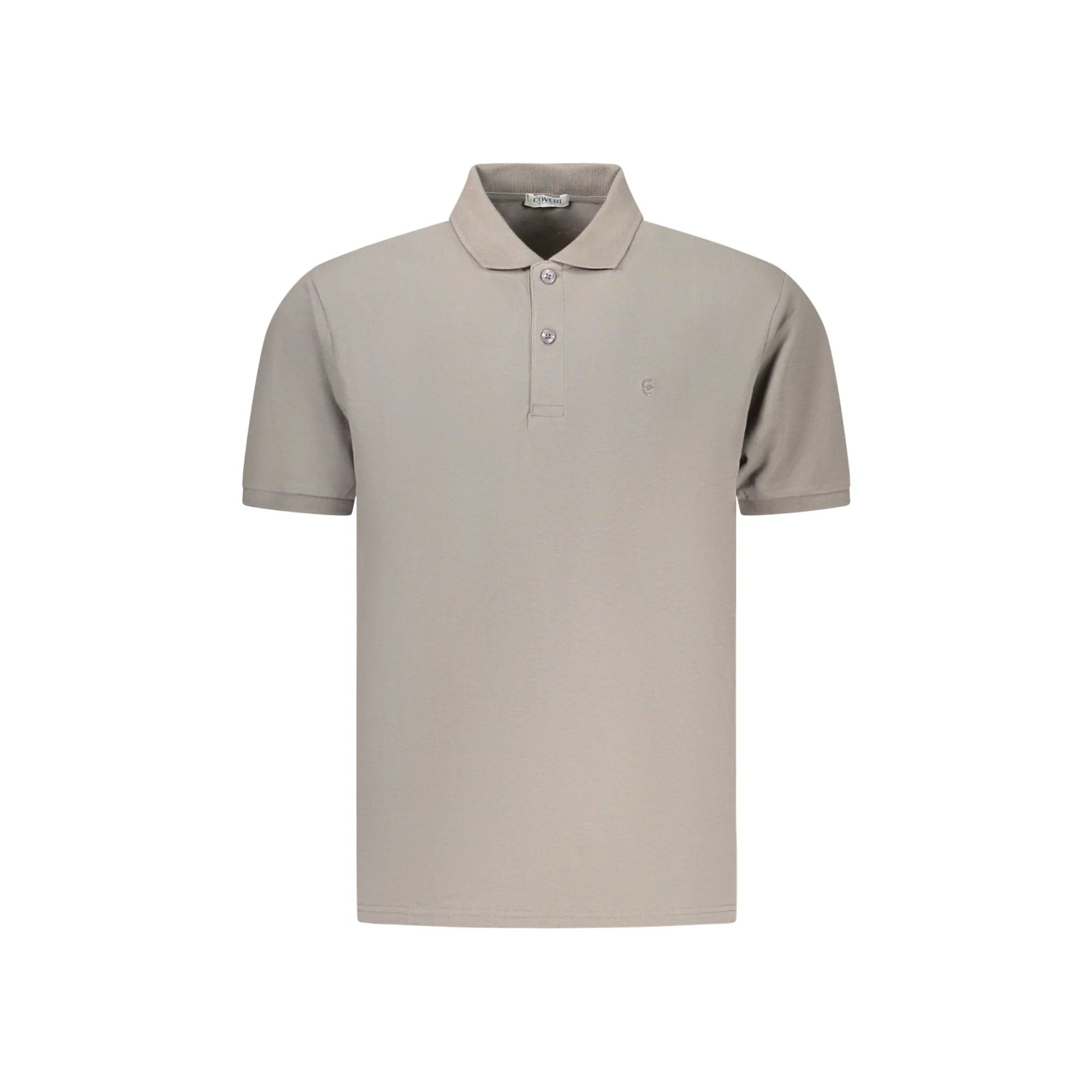 COVERI MOVING POLO MANICHE CORTE UOMO GRIGIO