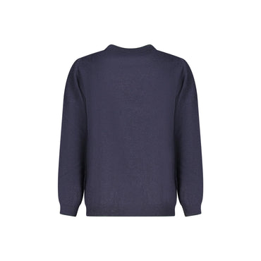 North Sails Maglione Bambino Blu Girocollo Maniche Lunghe Logo Maglie unisex - vista 2